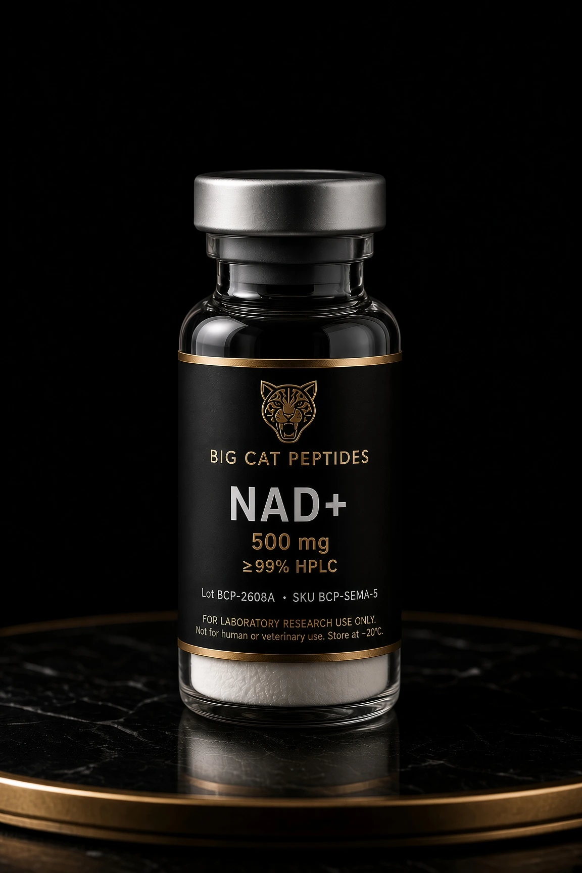 NAD+ research vial