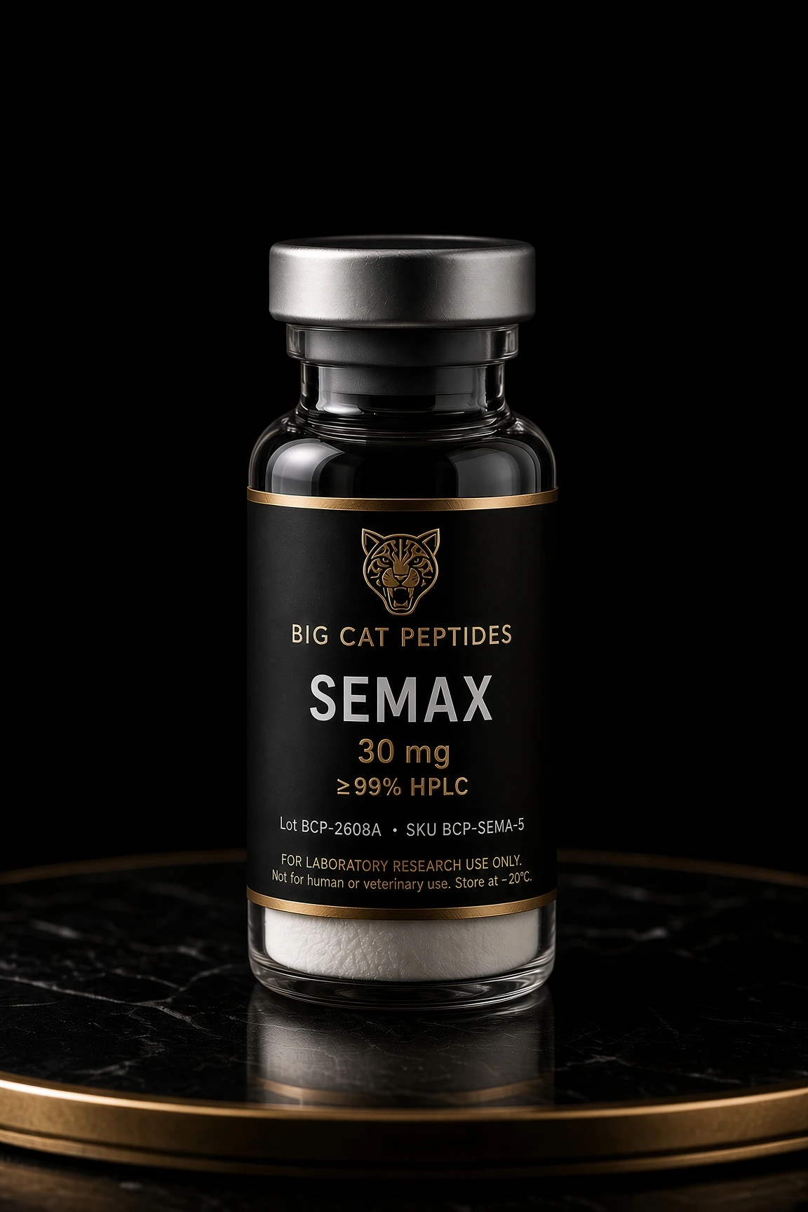 Semax research vial